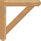 Ekena Millwork Traditional Craftsman Rough Sawn Bracket, Western Red Cedar, 4"W x 28"D x 28"H BKT04X28X28TRA04RWR - alternate 3